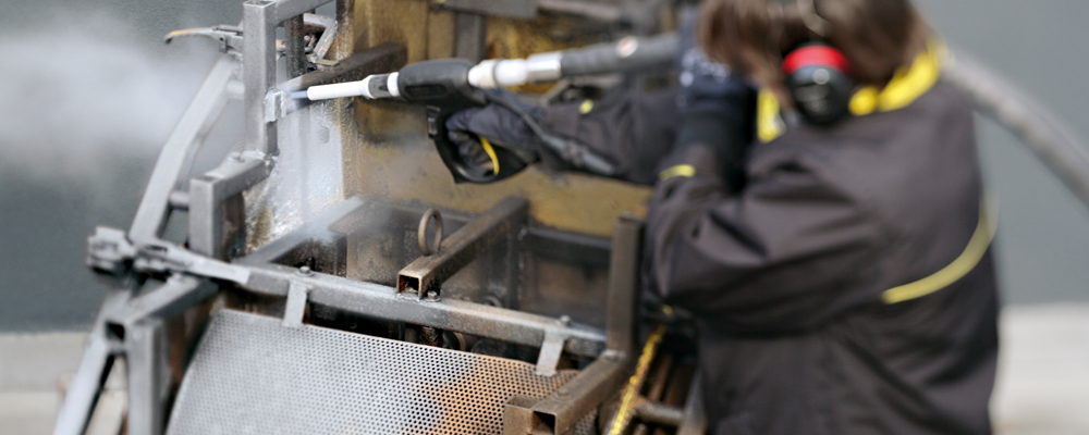 Czyszczenie suchym lodem